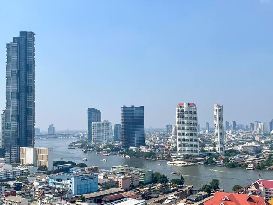 Appartement Luxurious Downtown River View Chao Phraya River à Bangkok Extérieur photo